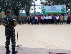 Dandim 0906/Kutai Kartanegara Lepas Pemberangkatan Calon Komcad Ikuti Seleksi Tingkat Panpus