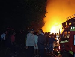 Polsek Tenjo Bersama Instansi Terkait Cek Lokasi TKP Adanya Kebakaran Di Sebuah Peternakan Ayam