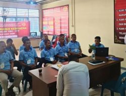 Rutan Kelas IIB Pangkalan Brandan Melaksanakan Pelatihan 10 WBP Jadi Kader Kesehatan