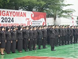 Upacara Peringatan dan Syukuran Hari Pengayoman Ke 79 Tahun 2024