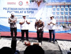 Kapolri Kunker di Jatiluhur, Peletakan Batu Pertama Gedung Pusdiklat KSPSI ATUC