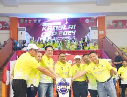Diikuti 4 Polda, Kapolda Riau Buka Turnamen Voli Kapolri Cup 2024 Zona 1