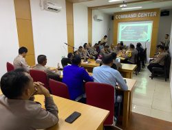 Polres Dumai Gelar Rapat Internal Kesiapan Operasi Mantap Praja LK 2024