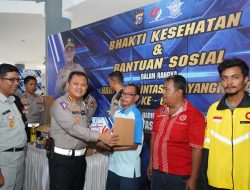 Jelang Acara Puncak Hari Lalu Lintas Bhayangka Ke-69, Ditlantas Gelar Kegiatan Bansos, Baksos dan Bakti Kesehatan