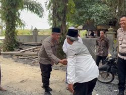 Kapolres Rohil Sambang Warga di Masjid Nurul Iman Simpang Mutiara