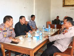 Laksanakan Cooling System, Kapolres Kuansing Koordinasi dengan Pasangan Balon Bupati Kuansing H Halim-Sardiono Terkait Deklarasi Damai Pilkada Serentak 2024