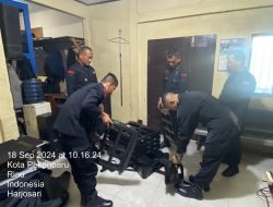 Subsatgas Jibom OMP LK-2024 Latihan Pengoperasian Security Door