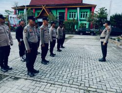 OMP LK 2024, Polresta Pekanbaru Laksanakan Pengamanan Kantor KPU