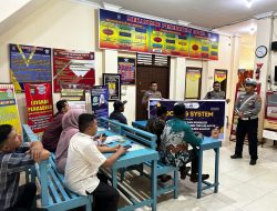 Satlantas Polres Kampar Minta Dukungan Masyarakat Sukseskan Pilkada 2024