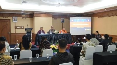 OMP LK 2024, Ditresnarkoba Polda Riau Sambang Furaya Hotel Sampaikan Pesan Kamtibmas
