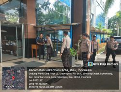 Subsatgas Pam Objek Kegiatan Lakukan Pengamanan di Area RSUD Arifin Achmad