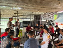 Bersama Masyarakat Satlantas Polres Pelalawan Wujudkan Pilkada 2024 yang Aman dan Damai