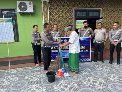 Patroli Dialogis, Satuan Samapta Polres Kampar Sampaikan Pesan Pilkada Damai