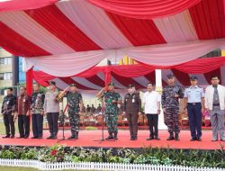 Polda Riau Gelar Upacara Penyambutan dan Pelepasan Danrem 031/Wirabima