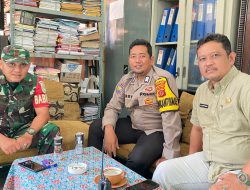 Sinergitas TNI Polri Wilayah Hukum Polsek Ciomas Sambang Sekolah Untuk Menjaga Kondusifitas Pelajar Dalam Menjalankan Giat Belajar Mengajar