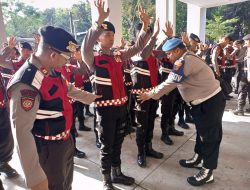 Amankan Misa Akbar Paus Fransiskus Dan ISF, Polri Turunkan 8 Satgas