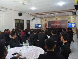 Kunci Kekuatan Tim, Rutan Kelas IIB Bangil Kanwil Kemenkumham Jatim Adakan Rapat Koordinasi Regu Pengamanan