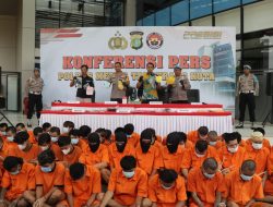 Polres Metro Tangerang Kota Ungkap 127 TKP Curanmor, 50 Tersangka Ditangkap Berikut 32 Ranmor