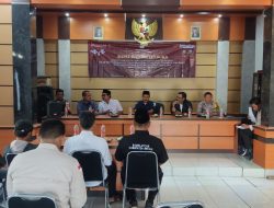 Babinsa Monitoring Rapat Pleno Terbuka Perbaikan DPT