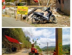 Proyek Pembangunan Jembatan Cilalay Milik DPU Kab Sukabumi Yang Bernilai 7,2 M Diduga Kuat Abaikan K3