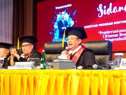 Uji Sidang Terbuka Promosi Doktor Universitas Borobudur, Bamsoet Dukung penerapan Prinsip Ultimum Remedium dalam Pemberantasan Korupsi