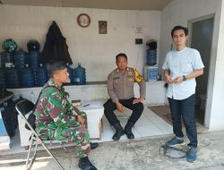 Sinergitas TNI POLRI WILAYAH Hukum Polsek Parung Jalin Silaturahmi Warga Binaan Ajak Jaga Kondusifitas