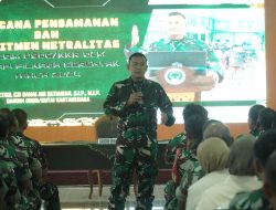 Dandim 0906/Kkr Melalui Jam Komandan Tekankan Netralitas Pada Prajurit Jelang Pilkada