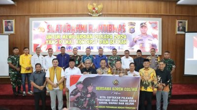 Wujudkan Pilkada 2024 Damai, Polres Kuansing Gelar Silaturahmi Kamtibmas