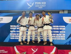 Atlet Judo Polri Sumbang Emas Untuk Provinsi Bali di Pon XXI Aceh Sumut