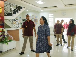 Inspektur Wilayah I Tinjau Lapas Cilegon, Apresiasi Kebersihan Dan Pelayanan Dalam Penerapan SPIP Terintegrasi