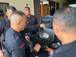 Satgas Tindak Subsatgas Jibom OMP LK-2024 Latihan Pengoperasian X-Ray
