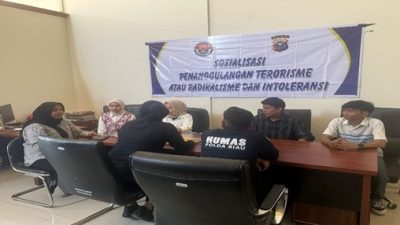 Bidhumas Polda Riau Gelar Pembinaan Pencegahan Paham Radikalisme