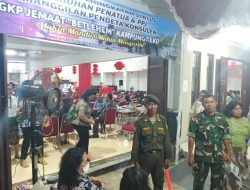 Babinsa Desa Kertajaya Amankan Misa Natal dan Peresmian Gereja Mandiri di Kp. Teko