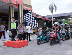 Silaturahmi Dengan Paguyuban Motor Kampar, Kapolres Ajak Sukseskan Pilkada Damai 2024