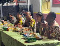Wakapolres Metro Tangerang Kota Giat Ngopi Kamtibmas di Kelurahan Poris Plawad