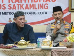 Ngopi Kamtibmas di Wilayah Hukum Polsek Benda, Ini Pesan Kapolres
