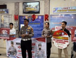 Lakukan Cooling System Pilkada 2024, Satlantas Polres Pelalawan Sosialisasikan Budaya Tertib Berlalu Llintas