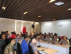 Kabagops Polrestro Tangerang Kota Pimpin Rapat Rencana Pam Penetapan Nomor Urut Paslon Pilkada 2024