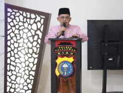Gelar Sosialisasi Tiga Pilar, Kapolres Pelalawan Ingin Pilkada 2024 Berjalan Aman dan Kondusif