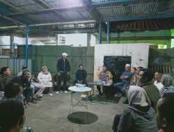 Polsek Ciampea Turut Hadir Dalam Rangka Musyawarah Terkait Telah Terjadinya Tungku Loga PT CV Mitra Usaha Jaya Abadi Meledak