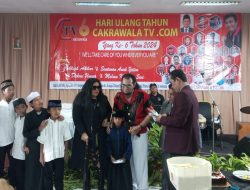 Ketua Presidium FPII dan Dewas DPI Hadiri HUT Ke-6 Media Cakrawala TV di Puncak Cisarua Bogor