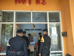 Satgas SAR OMP LK-2024 Patroli dan Sambang Bawaslu Kota Pekanbaru