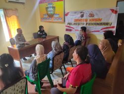 Minggu Kasih Polresta Pekanbaru Bersama Masyarakat di Kecamatan Limapuluh