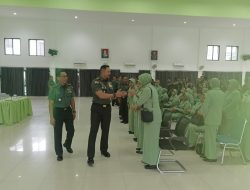 Kodim 0509/Kab. Bekasi Perkuat Pembinaan Mental Triwulan III Tahun 2024