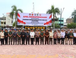 Polres Dumai Gelar Apel Kesiapsiagaan Pengamanan Pilkada Serentak Tahun 2024