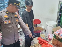 Polsek Parung Cek Lokasi TKP Tindak Pidana Dengan Kekerasan (CURAS)