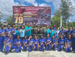 Kodim 1715/Yahukimo Gelar Lomba PBB Antar Sekolah Dalam Rangka HUT TNI Ke-79