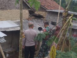 Polsek Cijeruk Bersama Instansi Terkait Cek Lokasi TKP Adanya Musibah Bencana Alam Tanah Longsor