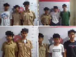 Polsek Ciawi Berhasil Amankan 11 Orang Anak Yang Lakukan Aksi Tawuran