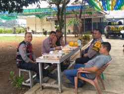 Kapolsek Caringin Bersama Anggota Polsek Lakukan Cooling System Dalam Rangka Pilkada Serentak 2024, Ciptakan Hatkamtibmas Aman Tertib Dan Kondusif